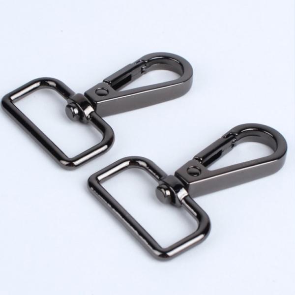 가방끈 부자재 D링 고리 흑니켈 25mm 2P