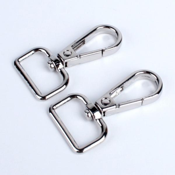 가방끈 부자재 D링 고리 실버 20mm 2P