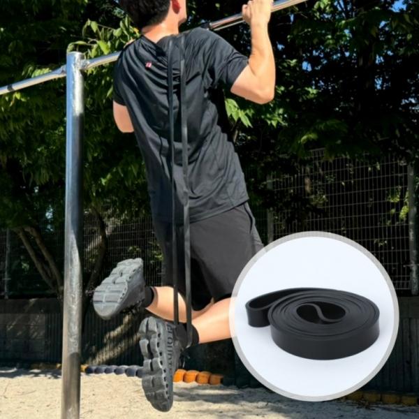 풀업 철봉 턱걸이밴드 3단계 검정