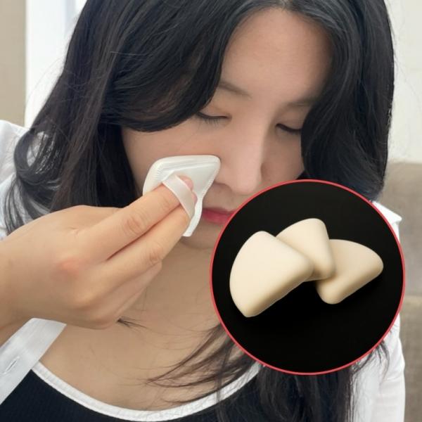 쫀득쫀득 모찌 삼각 쿠션퍼프 3P