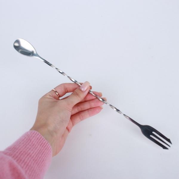 스텐 머들러 스틱 바스푼 32cm