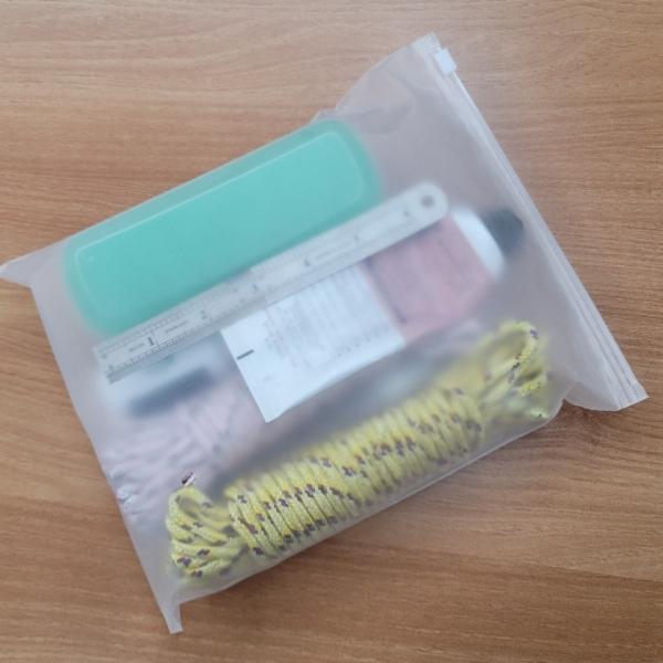 반투명 슬라이드 지퍼백 25x35
