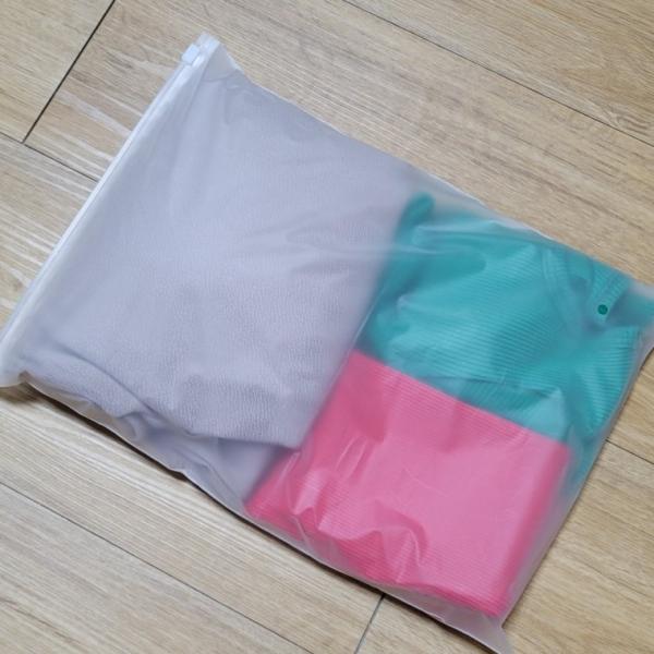 반투명 슬라이드 지퍼백 35x45