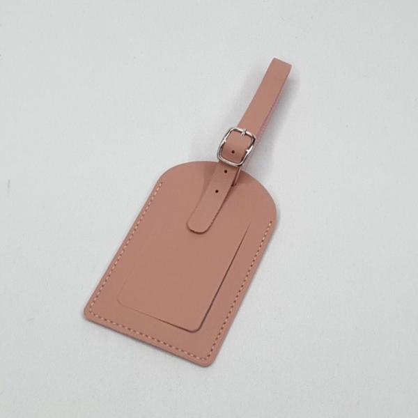 골프백 캐리어 커버형 네임택 핑크