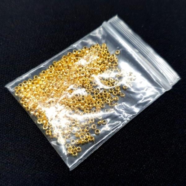 공예부자재 비드팁 누름볼 골드 2.5mm