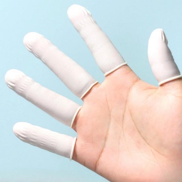 라텍스 손가락 골무 100P