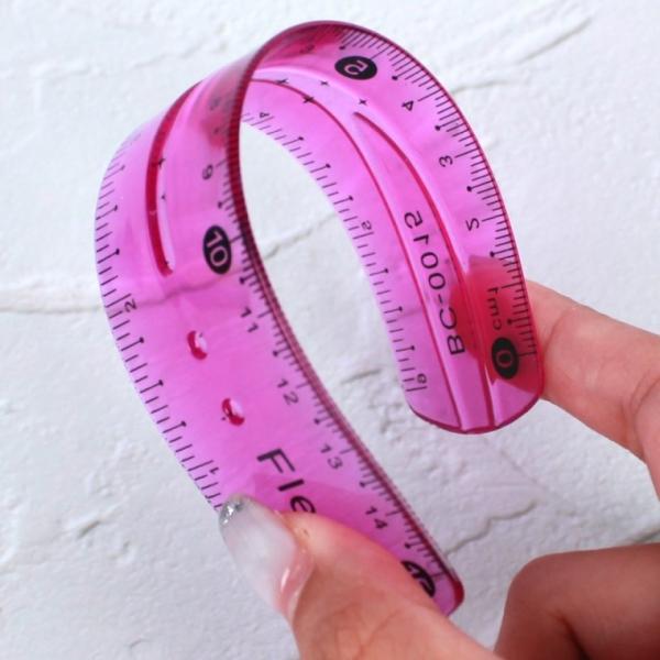 말랑말랑 구부러지는자 15cm
