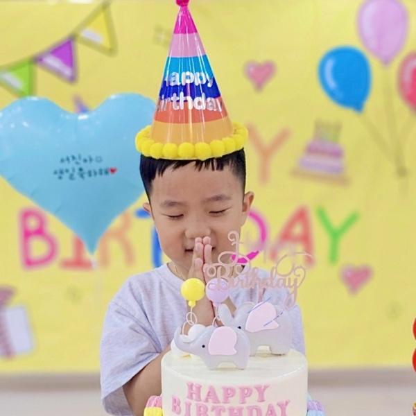 생일축하 꼬깔모자