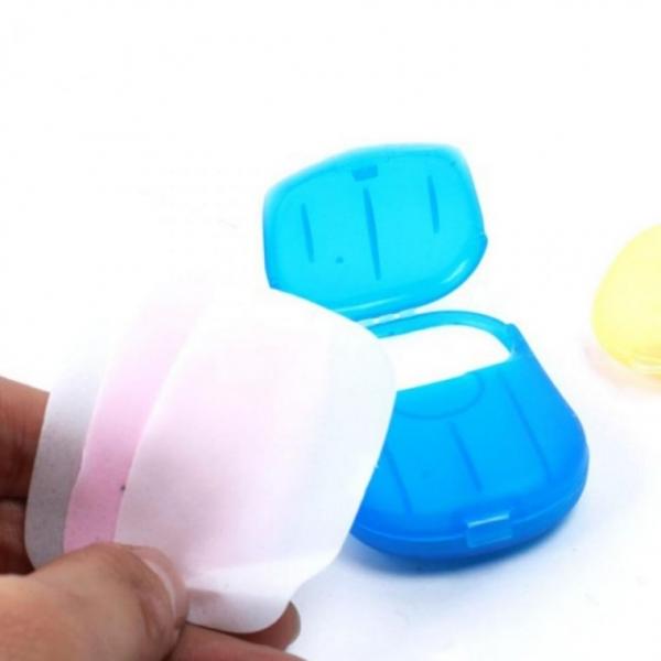 다용도 종이비누 여행용 휴대용 일회용 비누