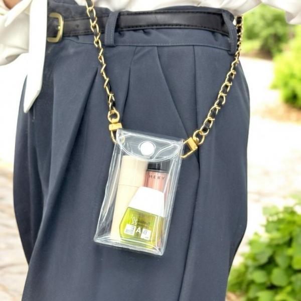 사각 가챠 피규어 파우치 중