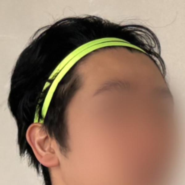 두줄 얇은 러닝 헤어밴드 컬러