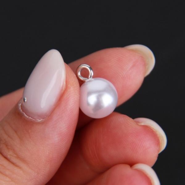 가디건 보석 진주단추 10mm