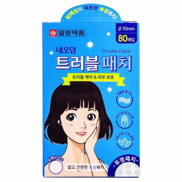 약품 네오덤 트러블 투명패치 지름10mm 80매입