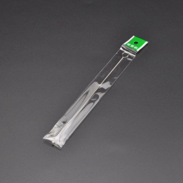스테인리스 스텐 빨대 세척솔 빨대솔 개별포장 17.5cm
