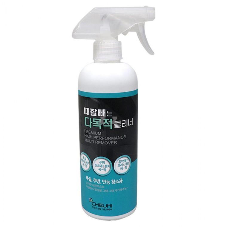 채우미 때잘빼는 다목적 클리너 500ml-H/욕실/주방/만능청소용/유리/금속/오염제거/스프레이