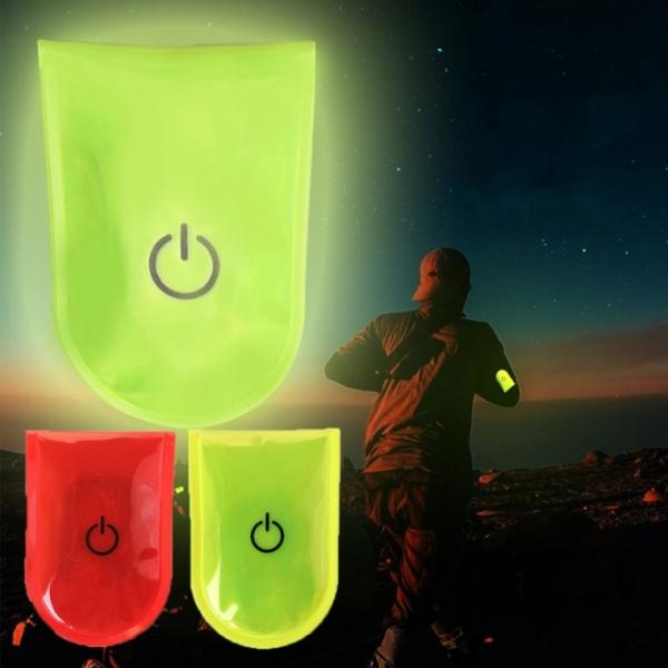 자전거 사이클 LED 마그네틱 점멸 반사 안전 클립