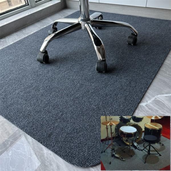 드럼매트 의자매트 체어매트 바닥 보호 장판긁힘방지 거실러그 카페트