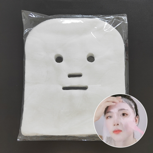[보리별] 순면 페이스거즈 100매 모델링팩 석고팩 얼굴팩 순면시트 마사지 피부 미용 거즈 원형 네모형