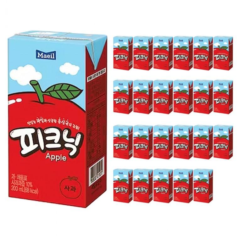 매일 피크닉 사과 200ml x 24팩