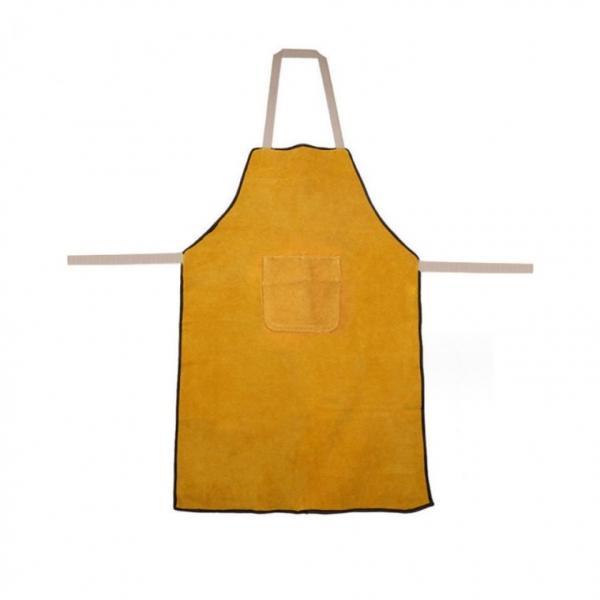 소가죽 용접앞치마 용접보호구 60X90cm 불똥방지앞치마