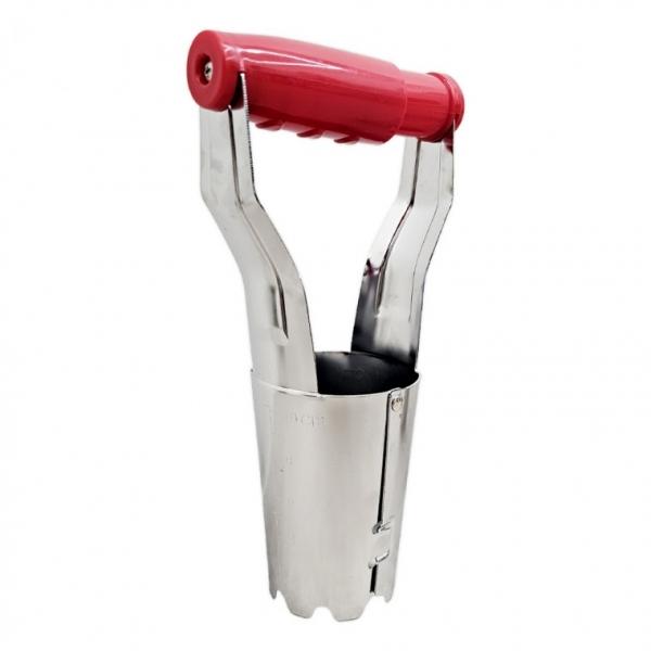 모종이식기 크롬도금 스텐 씨앗심기 식재봉