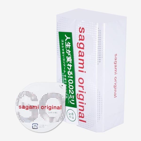 사가미 002 오리지널 12개입 안전 피임 기구 용품