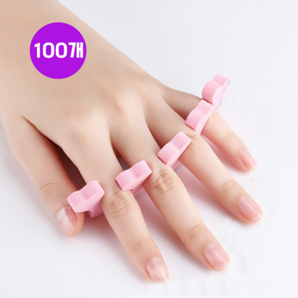 토우 세퍼레이터 손가락끼우개 발가락끼우개 네일도구 재료 페디큐어 네일헬퍼 100개