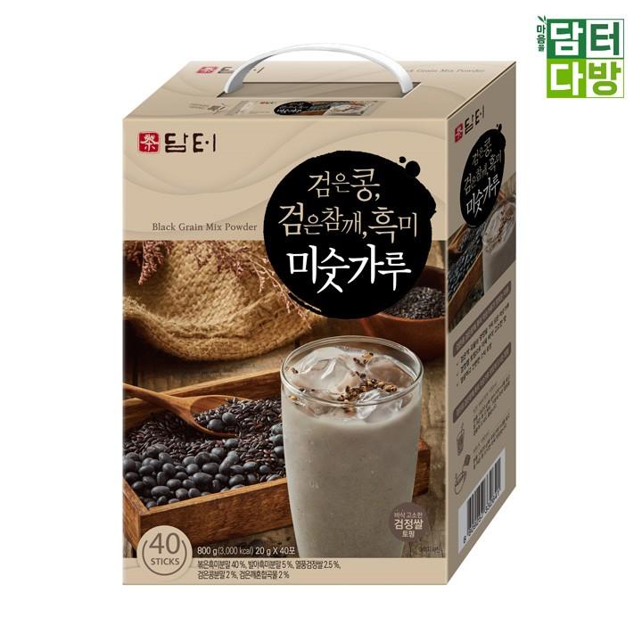 (무배) 담터 검은콩 검은참깨 흑미 미숫가루 40스틱