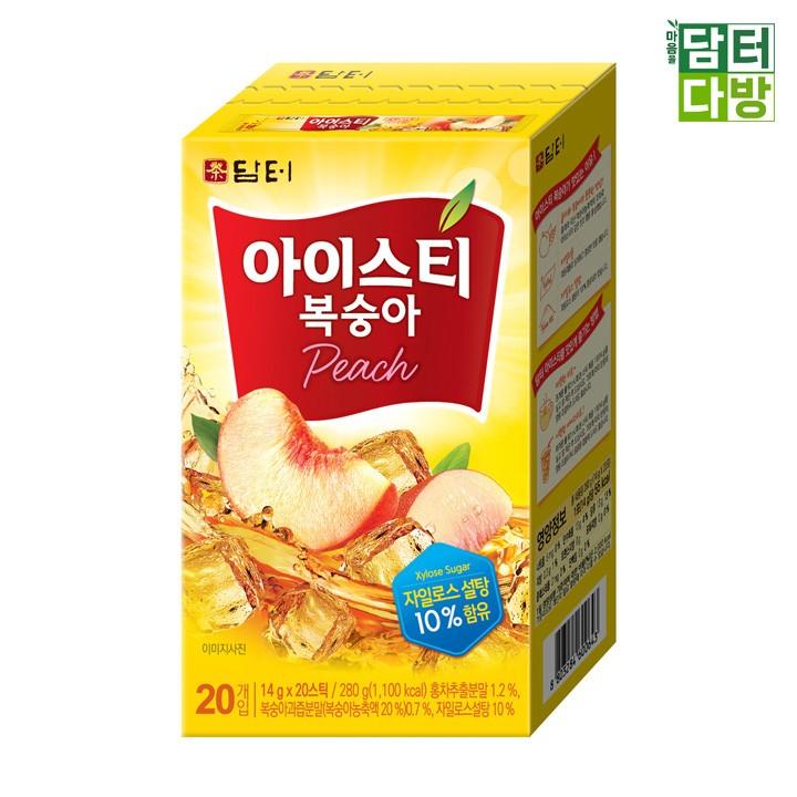 (무배) 담터 아이스티 복숭아 20스틱