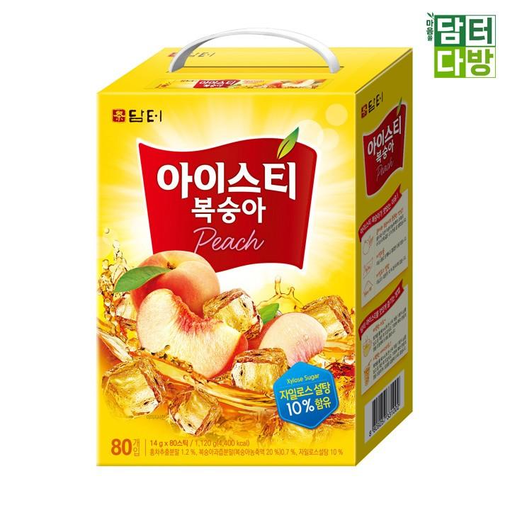 (무배) 담터 아이스티 복숭아 80스틱