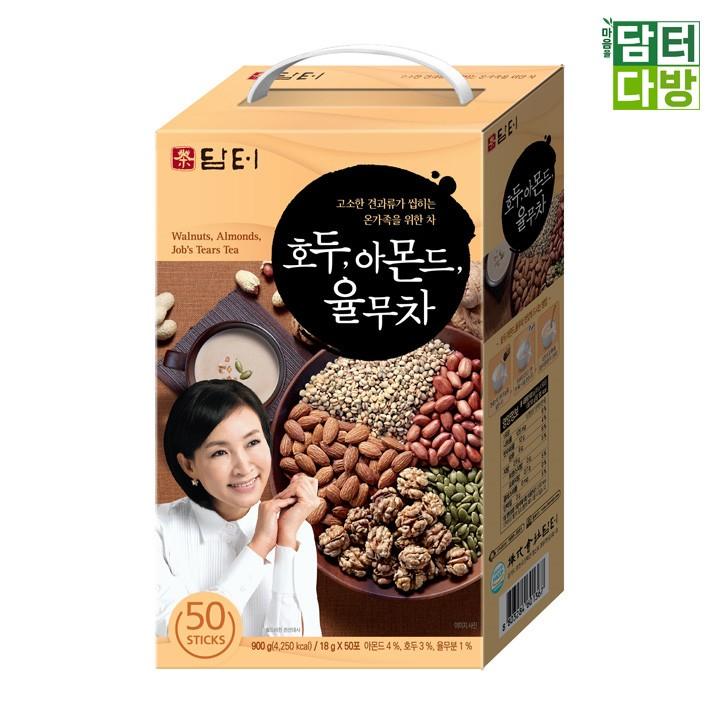 (무배) 담터 호두아몬드율무차 50스틱
