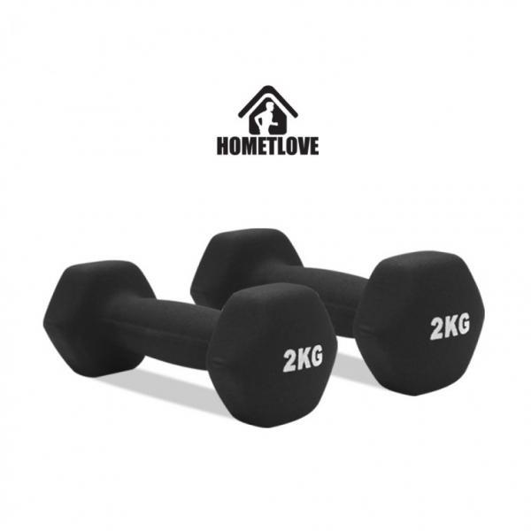 HOMETLOVE [블랙아령 2kg] 고급재질 아령