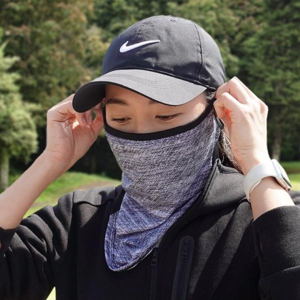 숨쉬기 편한 mix Q1 자외선차단 마스크 믹스패턴 골프 자전거 라이딩 햇빛가리개