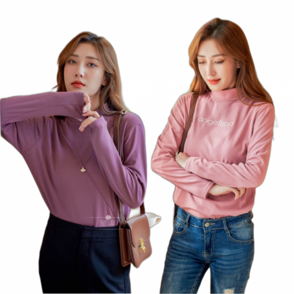 목티 긴팔티 터틀넥 핀턱목티 양면 드랄론 반폴라티 목폴라 보온 빅사이즈 이너웨어 상의