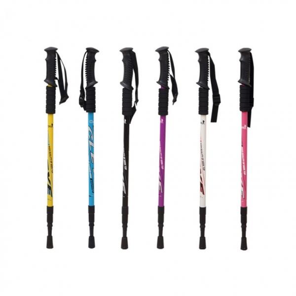 초경량 등산스틱 듀랄루민 I자형 T자형 등산지팡이