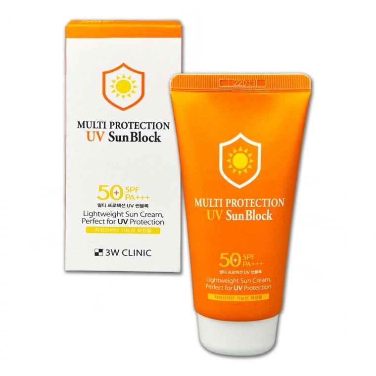 3더블유 클리닉 멀티 프로텍션 UV 썬블록 70ml -D