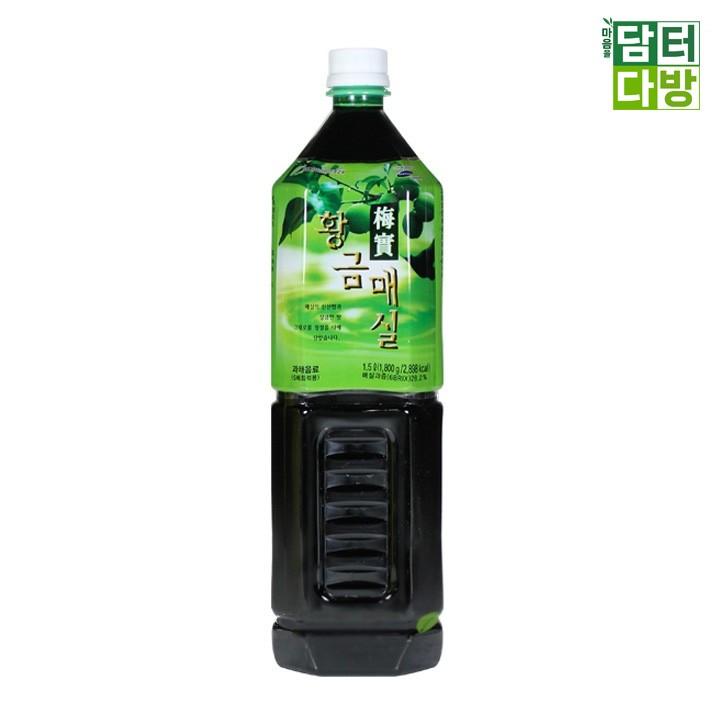 (무배) 청솔 황금매실 1.5L