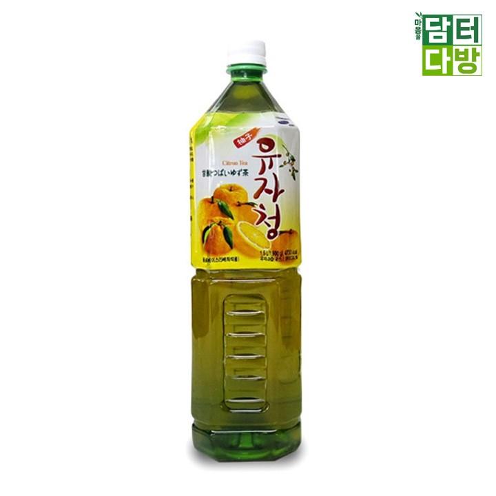 (무배) 청솔 유자청 1.5L