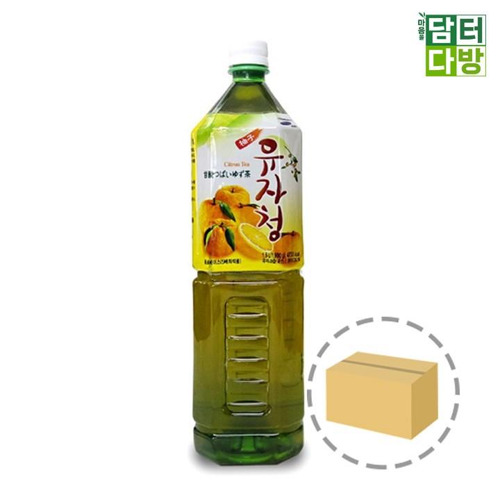 (무배) 청솔 유자청 1.5L 1BOX (6개입)