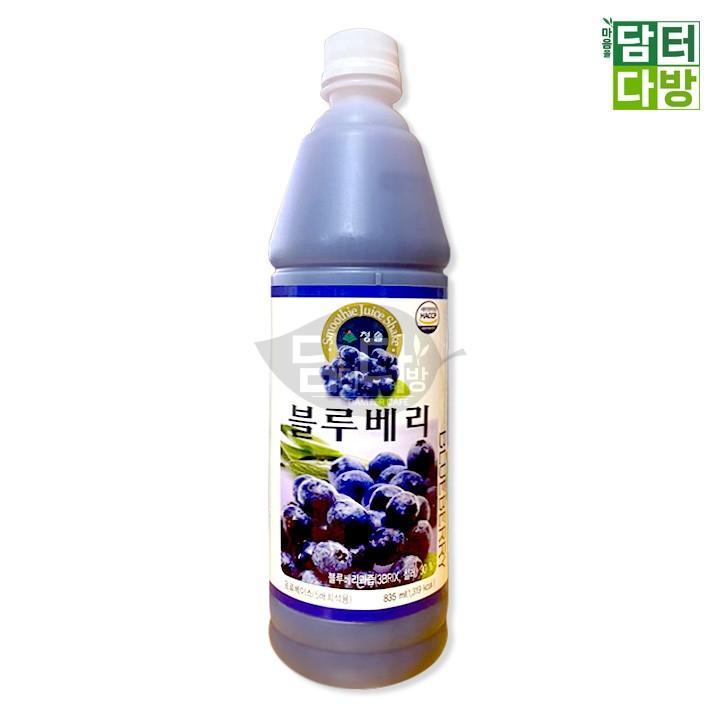 (무배) 청솔 블루베리 원액 835ml