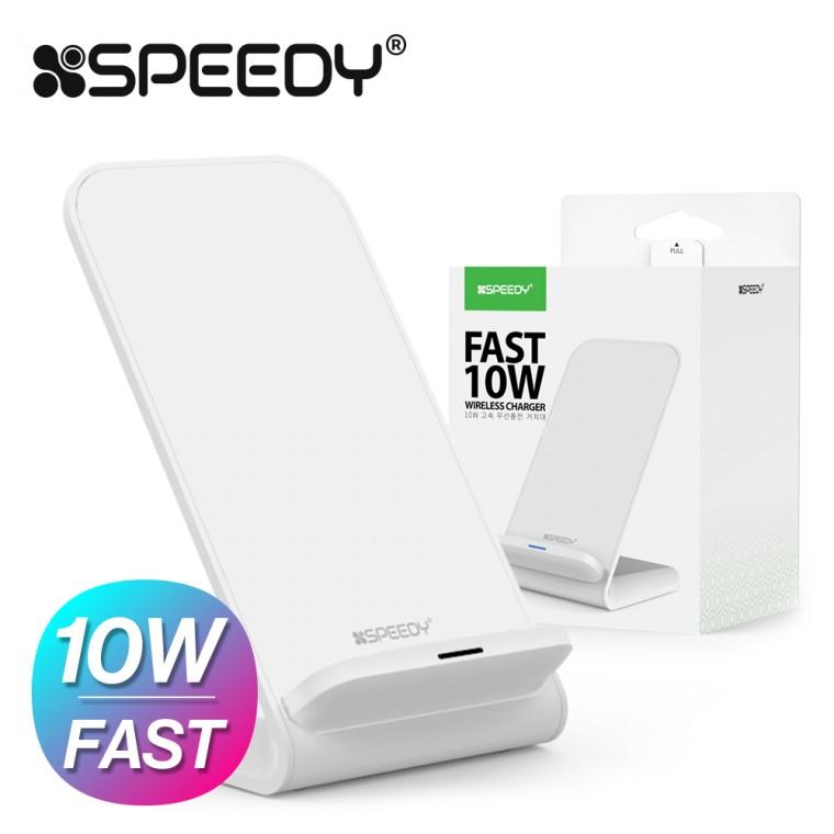 스피디 10W 고속 무선충전 거치대 (c타입포트)