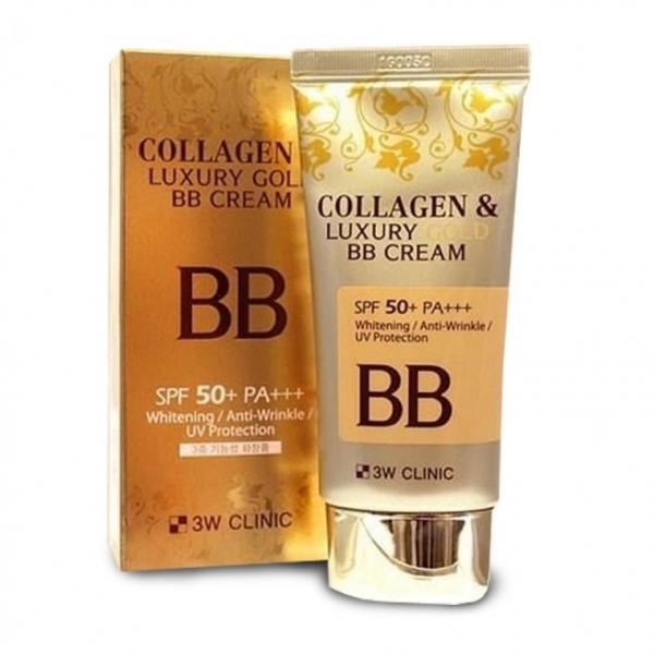 3W 콜라겐 럭셔리 24K 골드 광채피부 비비크림 50ml