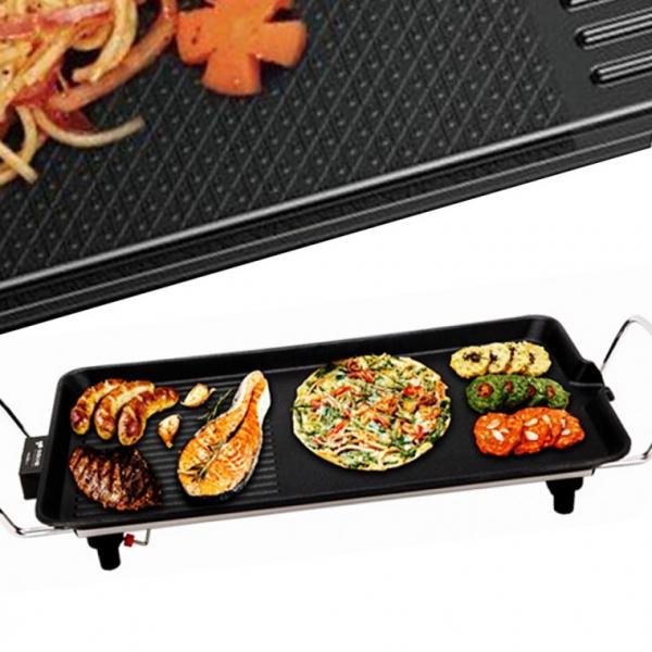 키친아트6629 허브 전기그릴 66cm와이드 후라이팬