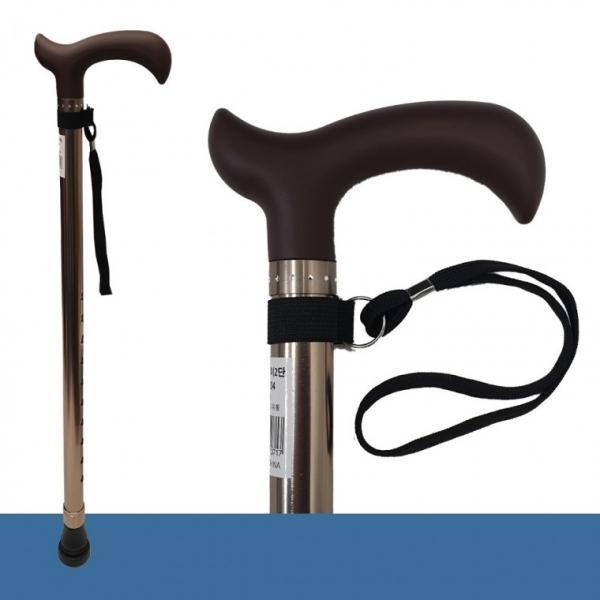 2단접이식 지팡이 10단높이조절