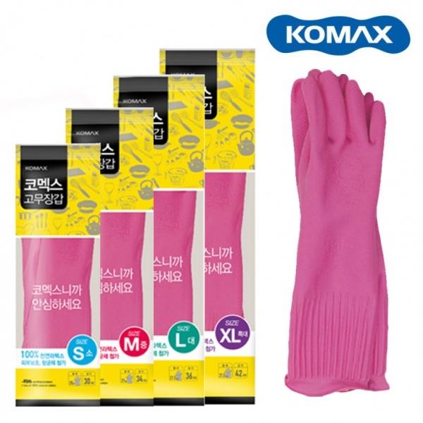 코멕스 라텍스 고무장갑 10개
