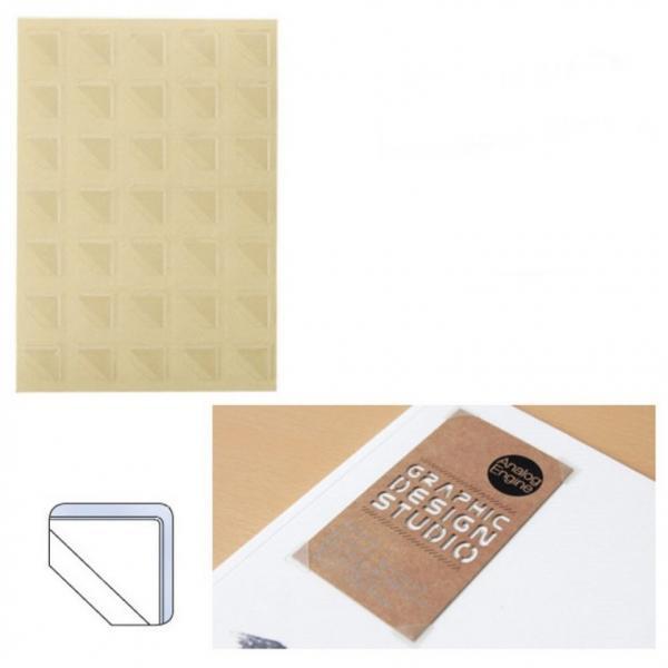 코너형 포켓 라벨테이프 초소형 35P 30매