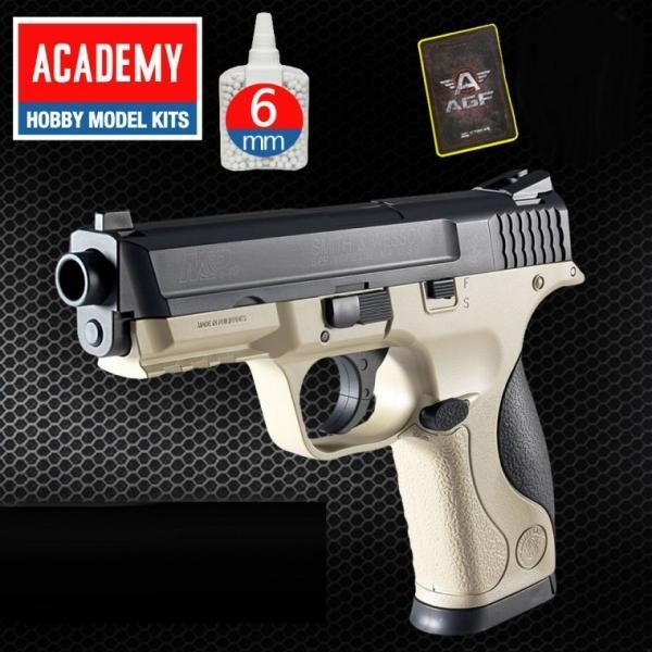 AGF225T 아카데미 MP40 돌색 BB탄권총