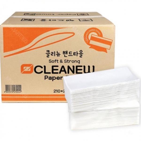 2겹 210X200mmX70매X50밴드 업소용 핸드타올 종이타월