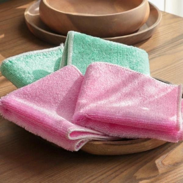 깔끔한 대나무 핸드타올 행주L 10p 대나무행주 면행주 잡화 세트 주방