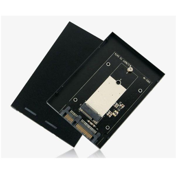 SSD 변환 컨버터 mSATA 사이즈 변환 컨버터 2.5in bk